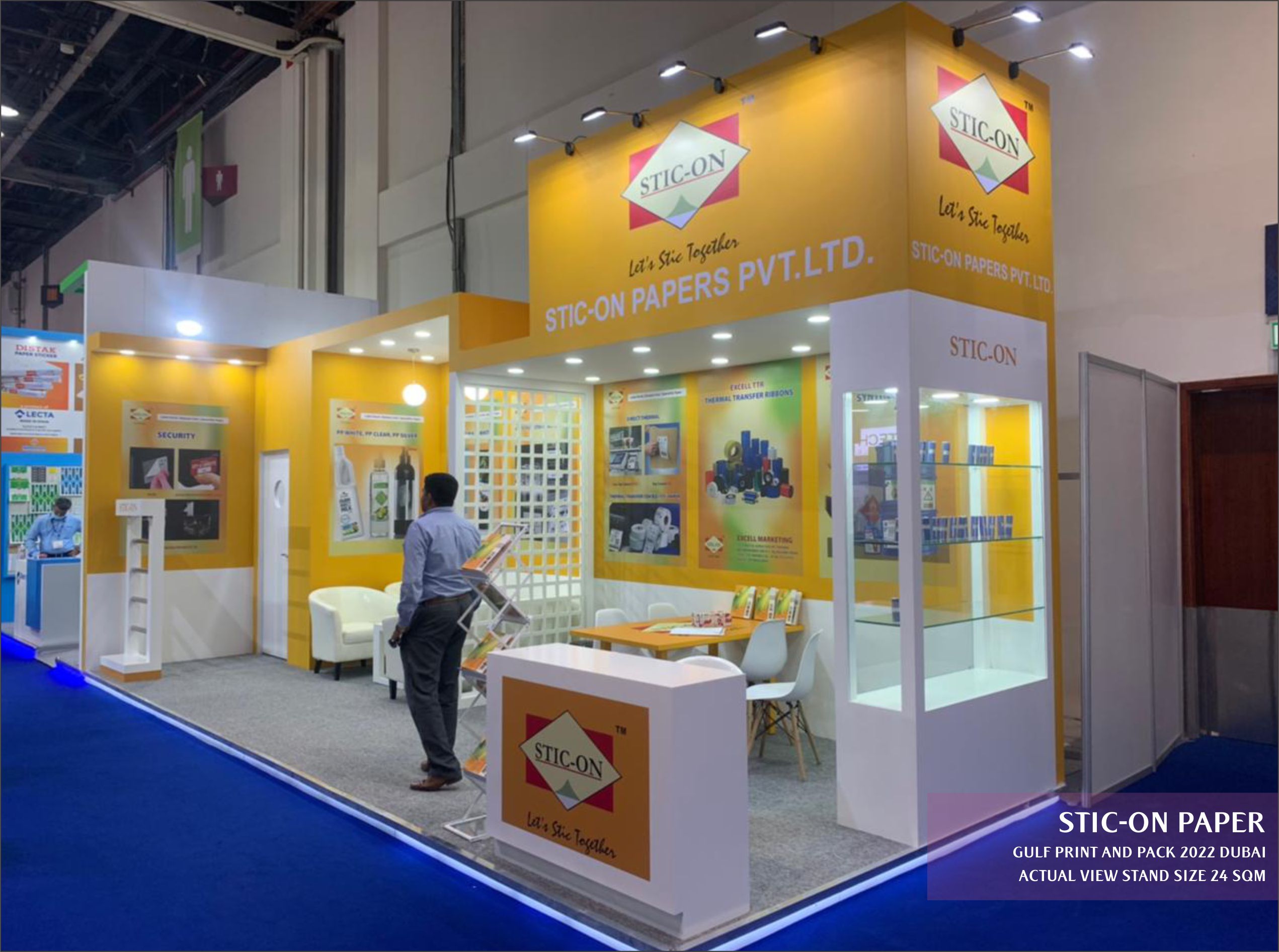 Exhibition stands in Dubai